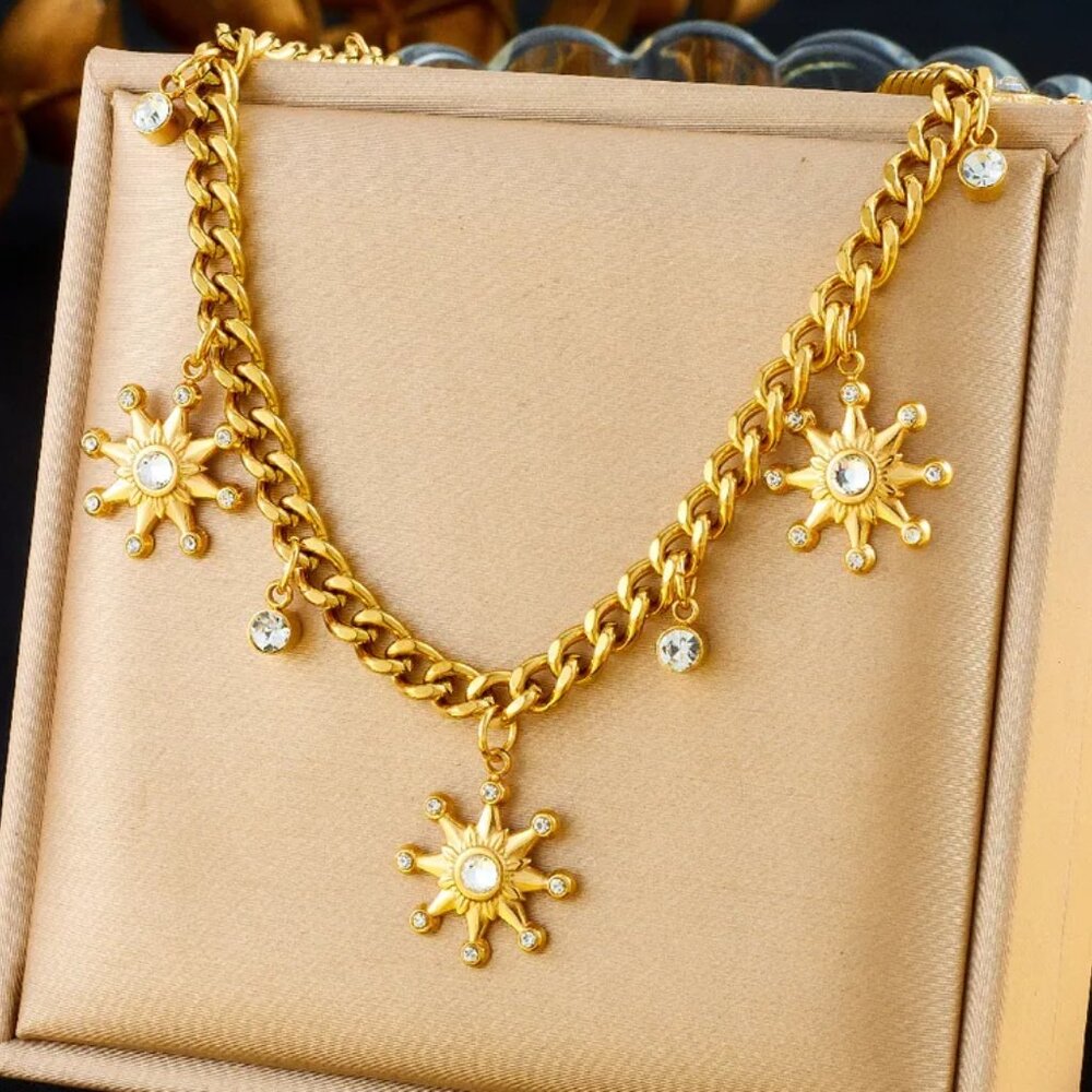 304 Stainless Steel Plated Cable Chain Necklace